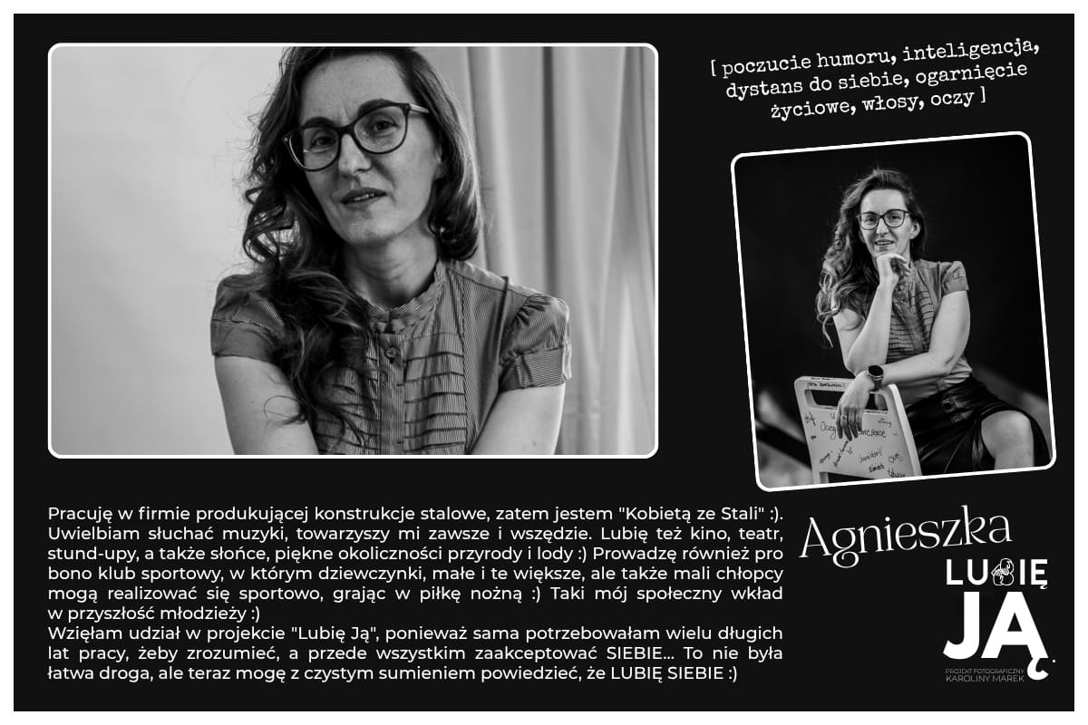 Markowa Fotografia Karolina Marek Fotograf Śląsk Lubię Ją Agnieszka